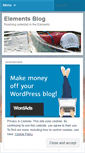 Mobile Screenshot of elementseu.wordpress.com