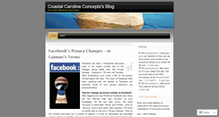 Desktop Screenshot of coastalcarolinaconcepts.wordpress.com