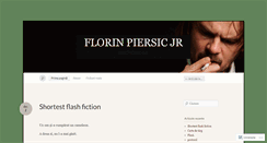 Desktop Screenshot of florinpiersicjr.wordpress.com