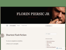 Tablet Screenshot of florinpiersicjr.wordpress.com