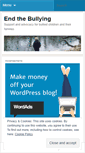 Mobile Screenshot of endthebullying.wordpress.com