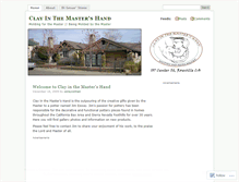 Tablet Screenshot of clayinthemastershand.wordpress.com