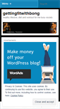Mobile Screenshot of gettingfitwithbong.wordpress.com