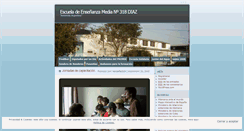 Desktop Screenshot of escuela318.wordpress.com