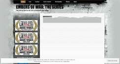 Desktop Screenshot of embersofwar.wordpress.com