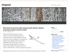 Tablet Screenshot of blogpasji.wordpress.com