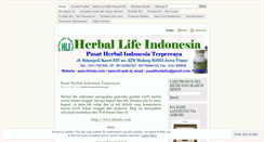 Desktop Screenshot of herbalindonesiaterpercaya.wordpress.com