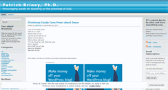 Desktop Screenshot of prbriney.wordpress.com