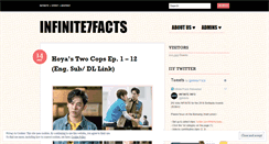 Desktop Screenshot of infinite7facts.wordpress.com