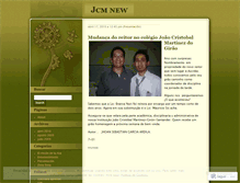 Tablet Screenshot of jcmnew.wordpress.com