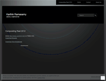 Tablet Screenshot of karthik12m.wordpress.com