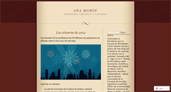 Desktop Screenshot of anamorin.wordpress.com