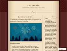 Tablet Screenshot of anamorin.wordpress.com