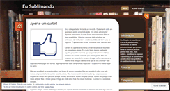 Desktop Screenshot of eusublimando.wordpress.com