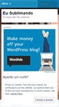 Mobile Screenshot of eusublimando.wordpress.com
