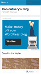 Mobile Screenshot of coolculinary.wordpress.com
