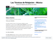 Tablet Screenshot of lastecnicasderelajacion.wordpress.com