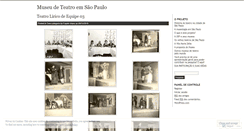 Desktop Screenshot of museudeteatro.wordpress.com