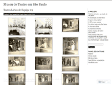 Tablet Screenshot of museudeteatro.wordpress.com