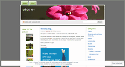 Desktop Screenshot of liege101.wordpress.com