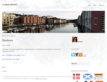 Tablet Screenshot of elmagoerrante.wordpress.com