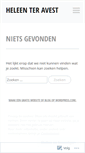 Mobile Screenshot of heleenteravest.wordpress.com