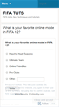 Mobile Screenshot of fifatutorials.wordpress.com