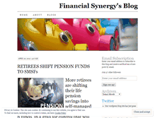 Tablet Screenshot of financialsynergygroup.wordpress.com