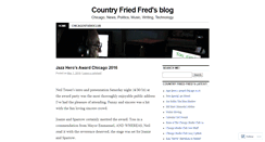 Desktop Screenshot of countryfriedfred.wordpress.com