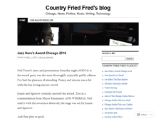 Tablet Screenshot of countryfriedfred.wordpress.com