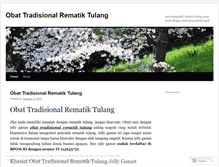Tablet Screenshot of obattradisionalrematiktulangr.wordpress.com