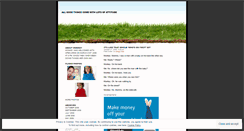 Desktop Screenshot of prettymonkey.wordpress.com