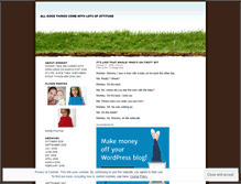 Tablet Screenshot of prettymonkey.wordpress.com