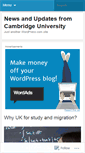 Mobile Screenshot of cambridgenewz.wordpress.com