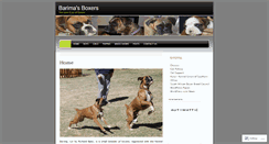 Desktop Screenshot of barimaboxers.wordpress.com