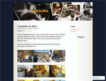 Tablet Screenshot of compaixaofogoegloria.wordpress.com