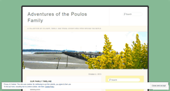 Desktop Screenshot of nataliepoulos.wordpress.com