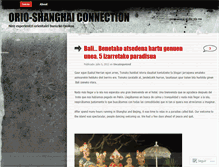 Tablet Screenshot of orioshanghaiconnection.wordpress.com