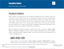 Tablet Screenshot of konsultasihukum2.wordpress.com