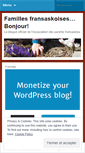 Mobile Screenshot of famillefransaskoise.wordpress.com