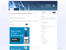 Tablet Screenshot of micycle.wordpress.com