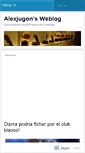 Mobile Screenshot of alexjugon.wordpress.com