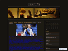 Tablet Screenshot of alexjugon.wordpress.com