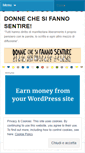 Mobile Screenshot of donnechesifannosentire.wordpress.com