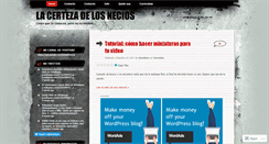 Desktop Screenshot of certeza.wordpress.com