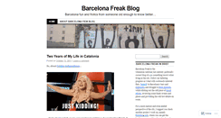 Desktop Screenshot of barcelonafr3k.wordpress.com
