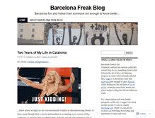 Tablet Screenshot of barcelonafr3k.wordpress.com