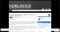 Desktop Screenshot of noeledgesystems.wordpress.com