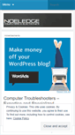 Mobile Screenshot of noeledgesystems.wordpress.com