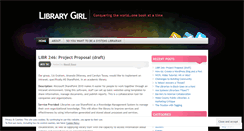 Desktop Screenshot of librarianmandikaye.wordpress.com